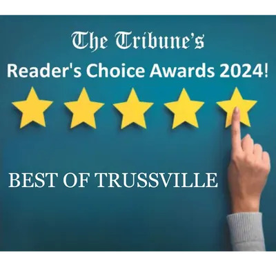The Trussville Tribune Reader's Choice Awards 2024 Best of Trussville badge